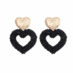 Earrings - Zwart - Statement oorbellen